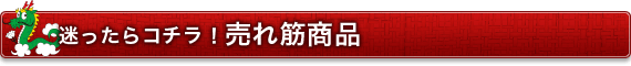 迷ったらコチラ!売れ筋商品